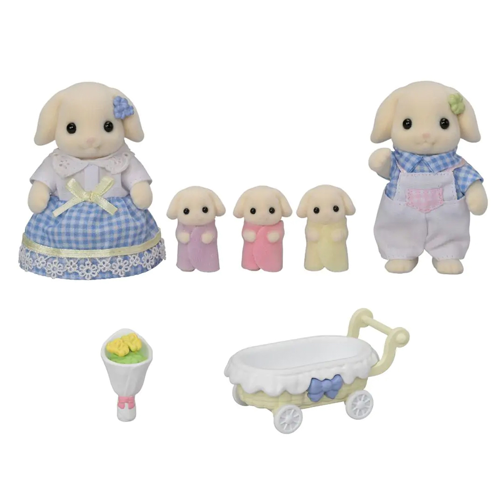 Sylvanian Families Flora Rabbit Family 5735